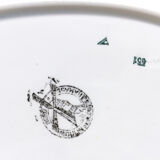 Oval dish "Moulin des Wolves", 1960