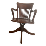 Fauteuil de bureau américain ancien