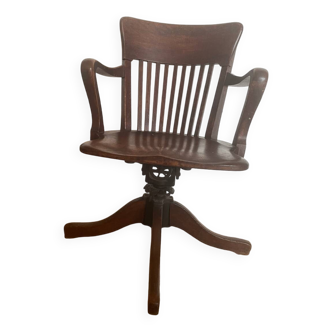 Fauteuil de bureau américain ancien