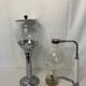 Vintage glass coffee maker pyrex chrome 8 cups Hellem circa 1950