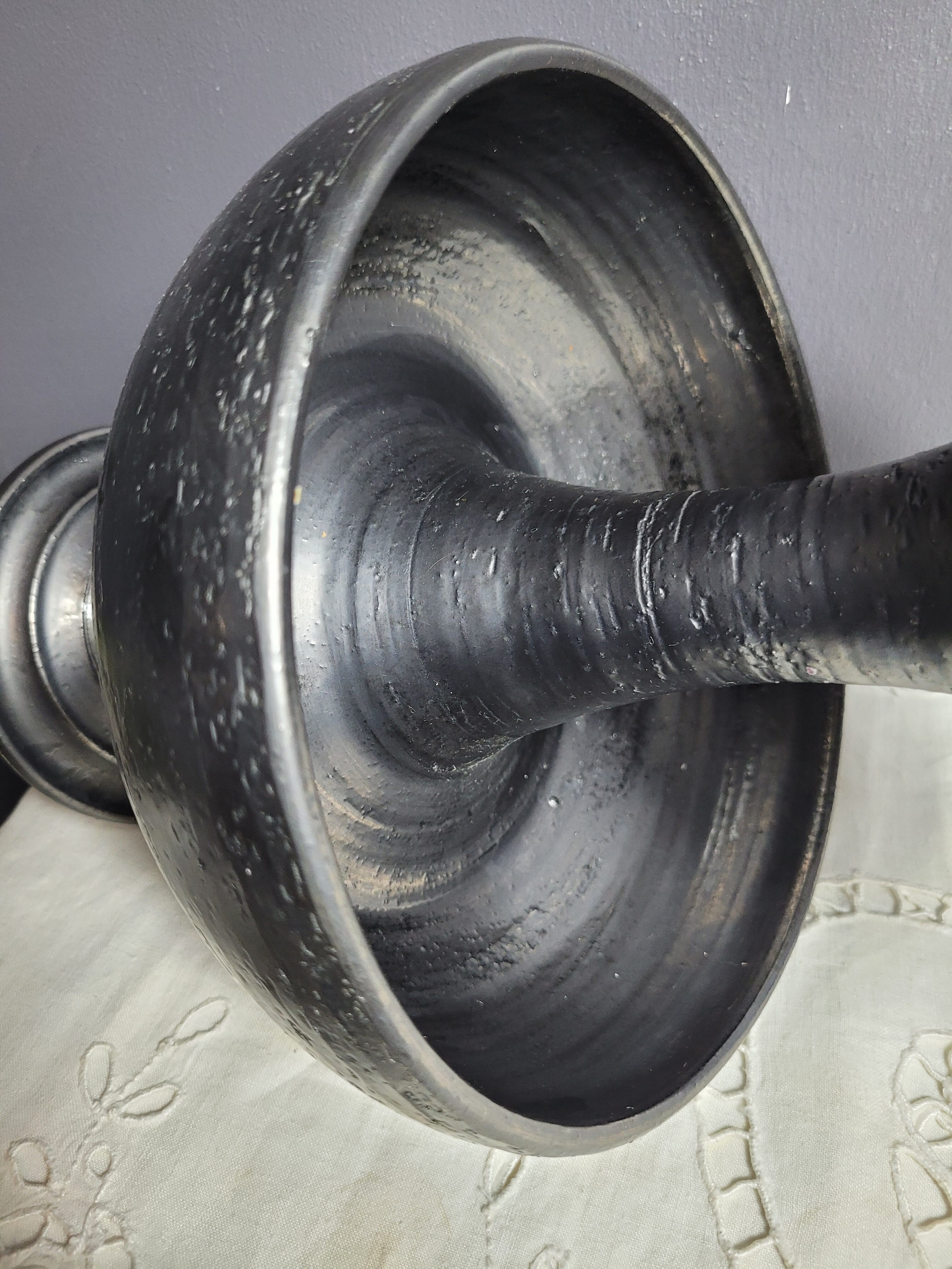 Jean Marais terracotta candlestick cup