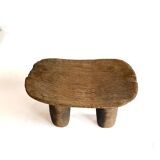 Antique Senufo S N2 "Collector" Stool in Wood | Hand Carved