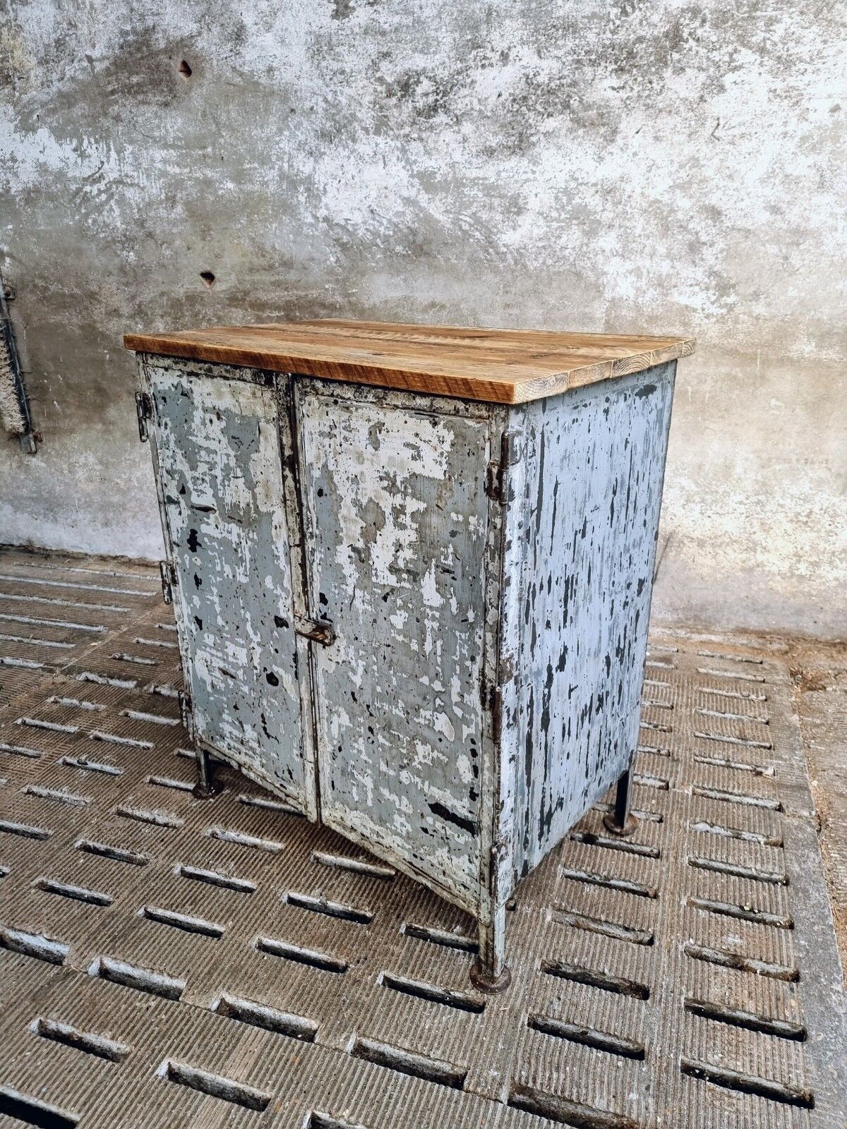 Industrial cabinet sideboard steel