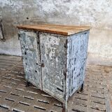 Industrial cabinet sideboard steel
