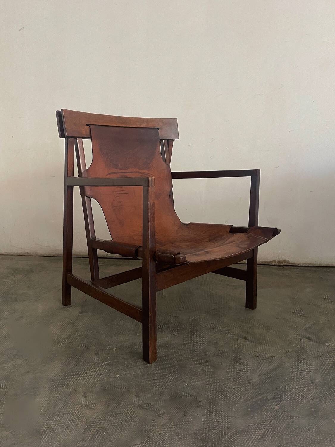 Rationalist Spanish Leather chair