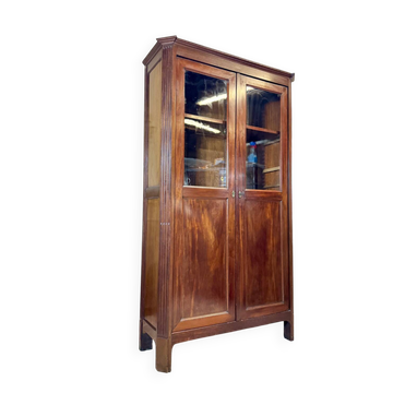 Mahogany bookcase from the louis xvi period, 18th century