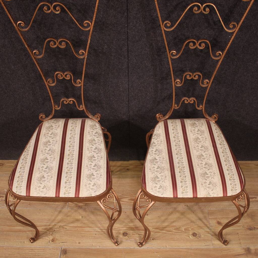 Pair of Italian chairs from the 60s Pier Luigi Colli