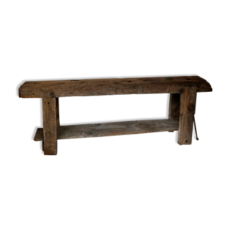 Oak carpenter's workbench