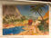 Peinture orientale 1949 R.Pécoux Oasis