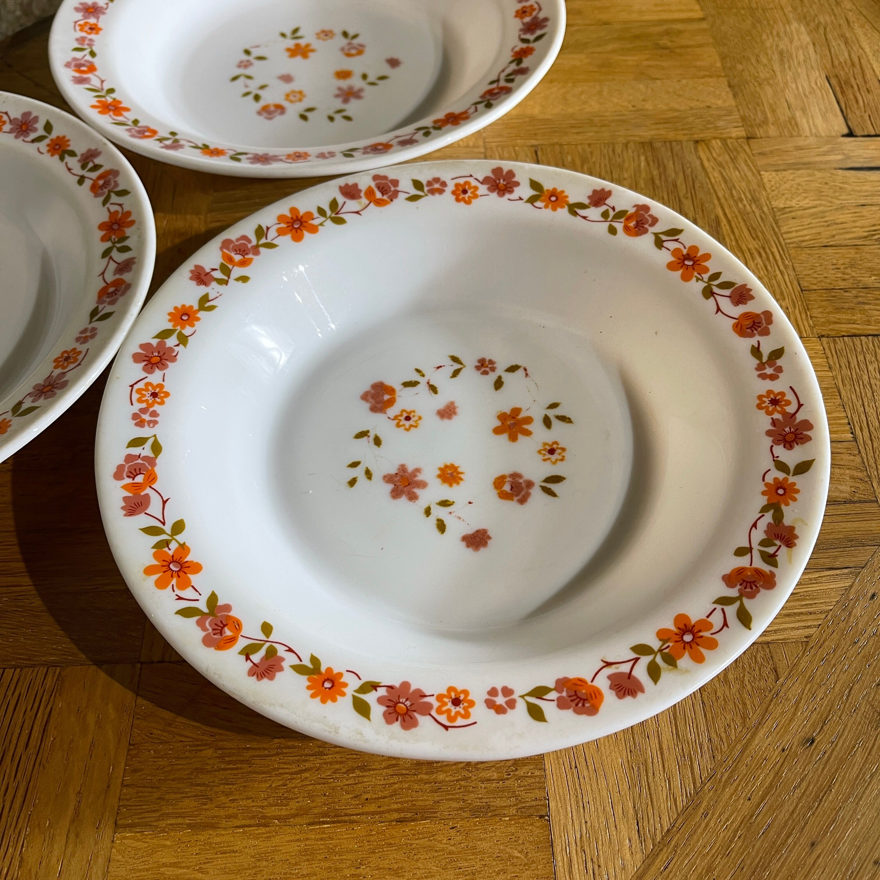 Series of 3 hollow plates Arcopal / Scania