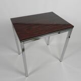 Table basse en formica et métal chromé, 1960s