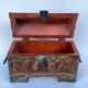Neoghotic box carved wood inspiration renaissance xx eme polychrome