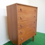 Vintage teak chest of drawers