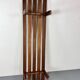 Mid-century modern brown wood slatted coffee table by Martin Visser for 't Spectrum, 1960s