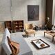 Wim Rietveld sofa model 447 for Gispen Holland 50's