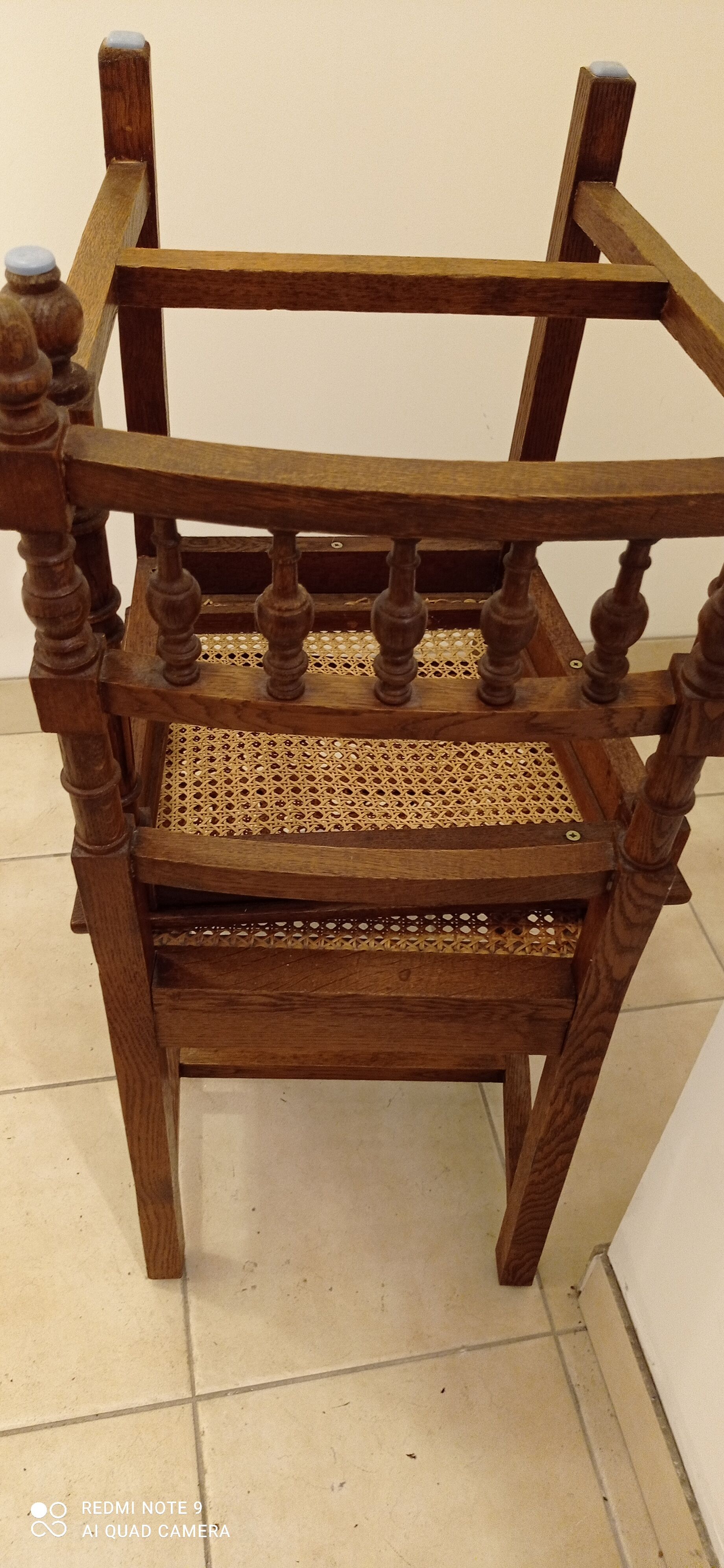 Pair of tanned chairs