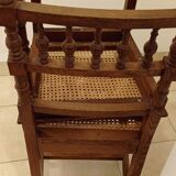 Pair of tanned chairs