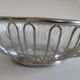 Silver-plated metal basket