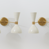 Double wall lamp