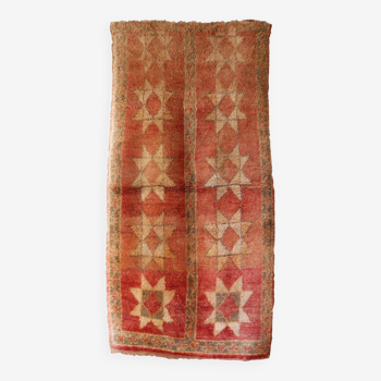 Boujad. vintage moroccan rug, 117 x 230 cm