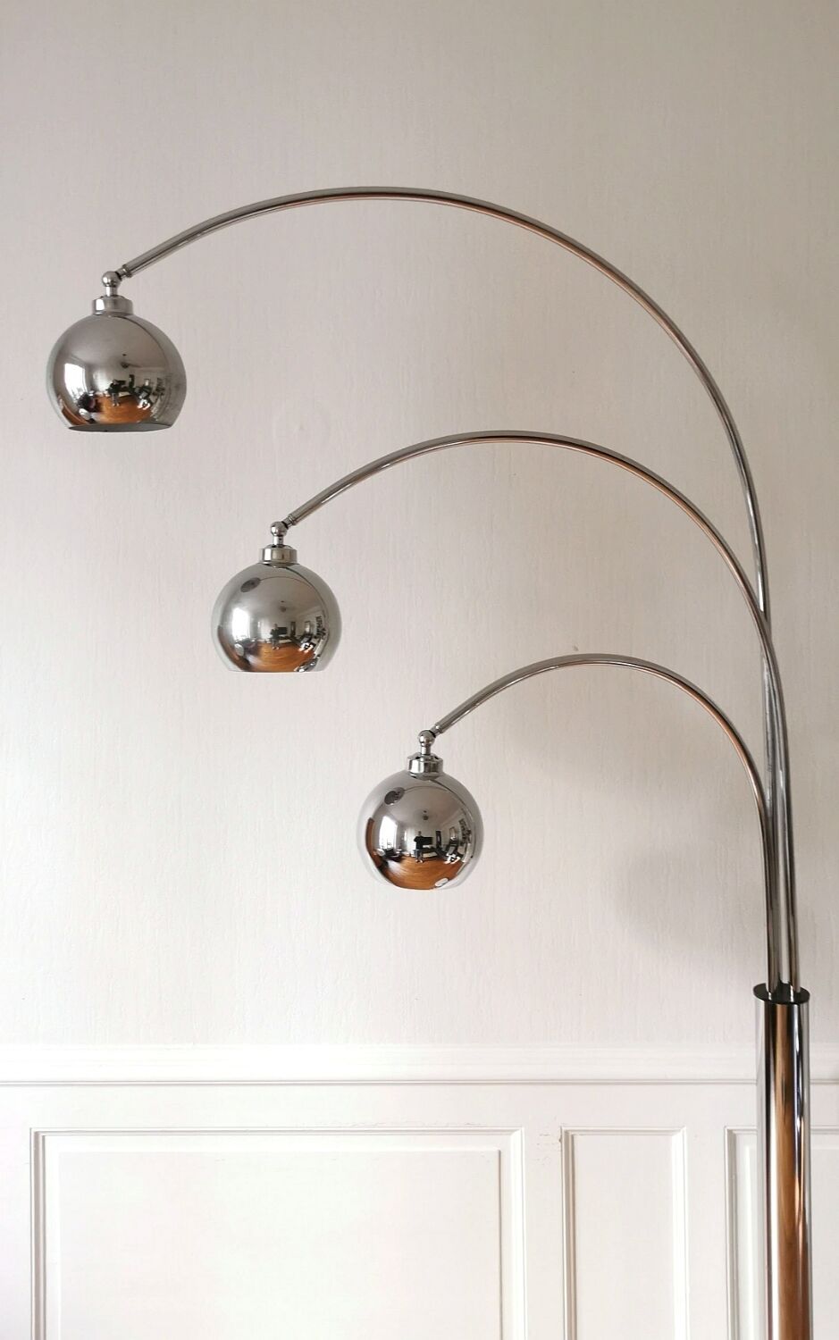 Floor lamp "Lily of the valley", Reggiani, 1970