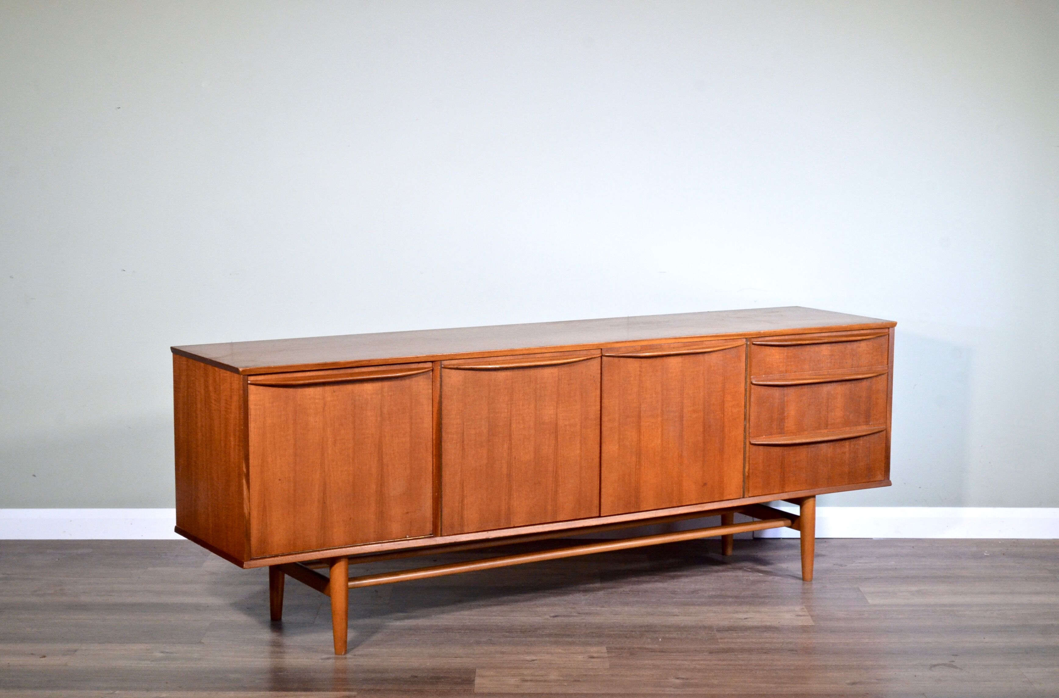 Midcentury sideboard in teak by Morris of Glasgow