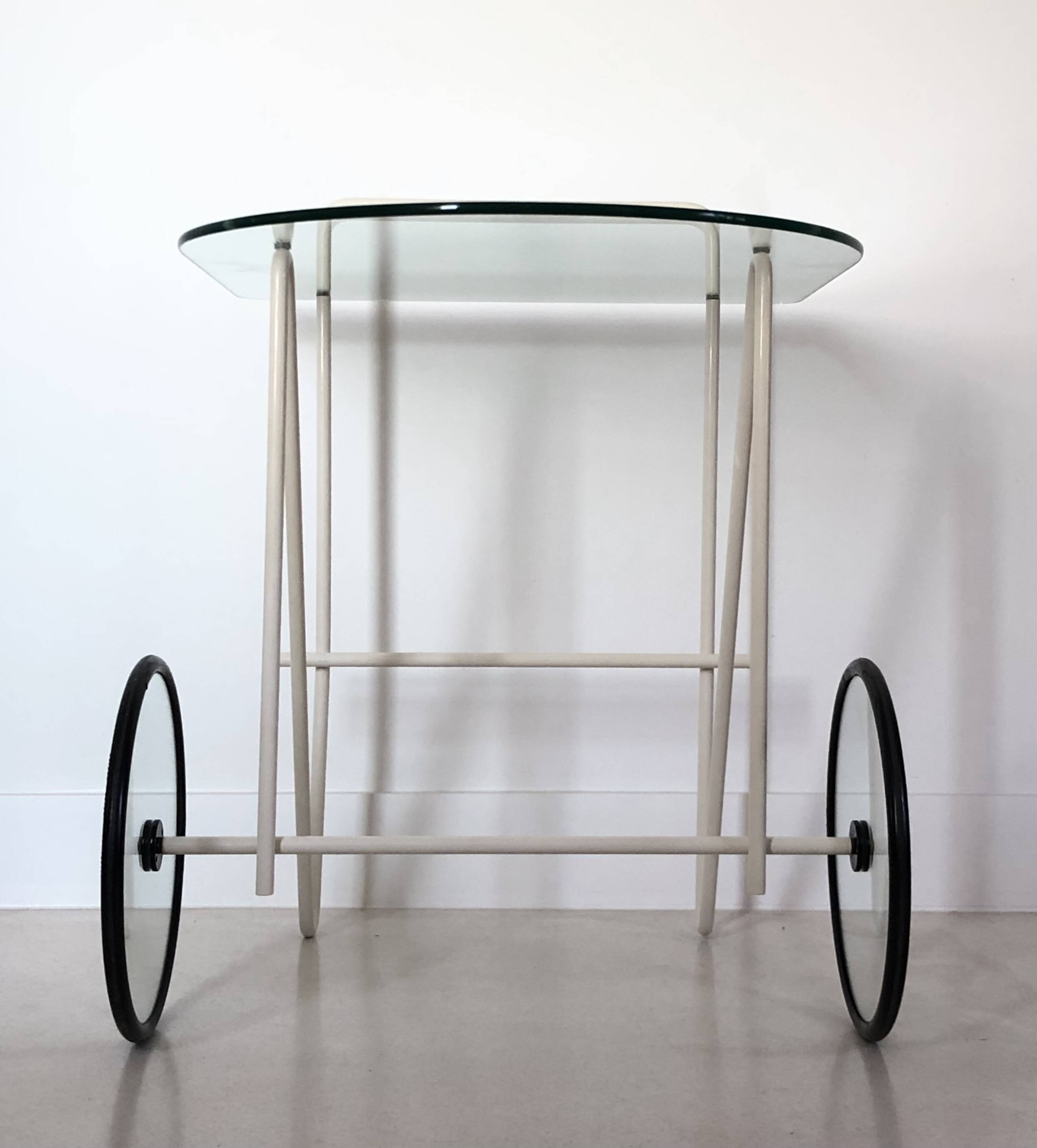 Porada Arredi service trolley, Italy 1980s