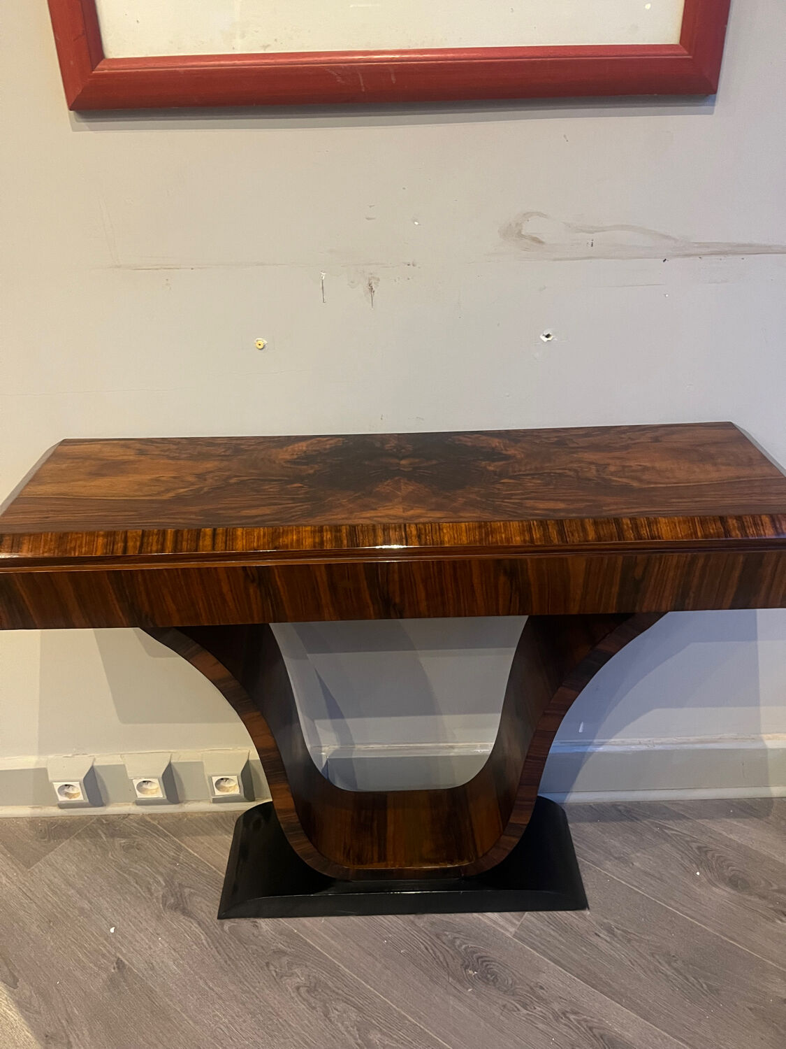 Art Deco pair of consoles