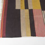 Rare Geometric Carpet by Antonin Kybal, 1948s