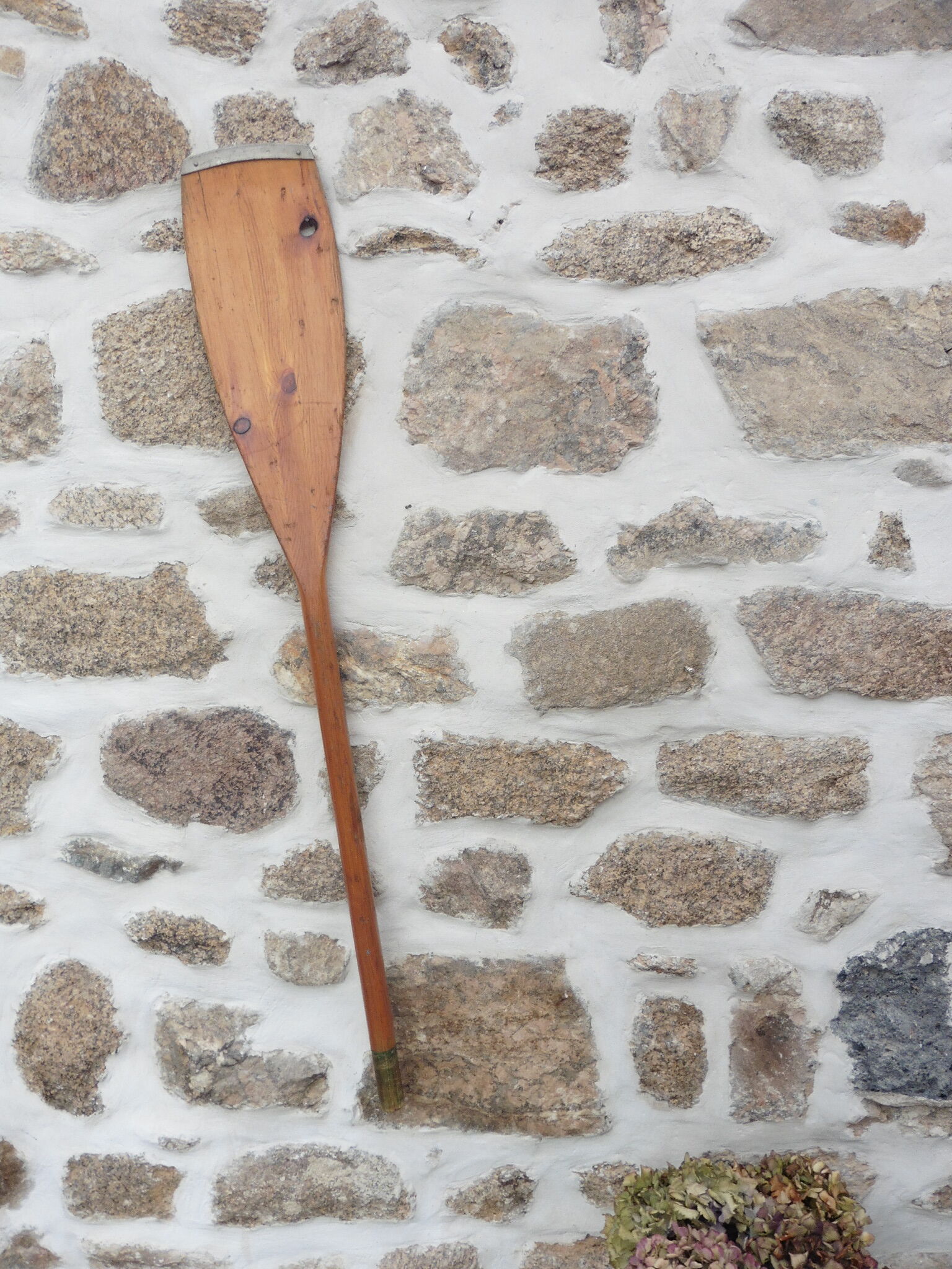 Wooden paddle