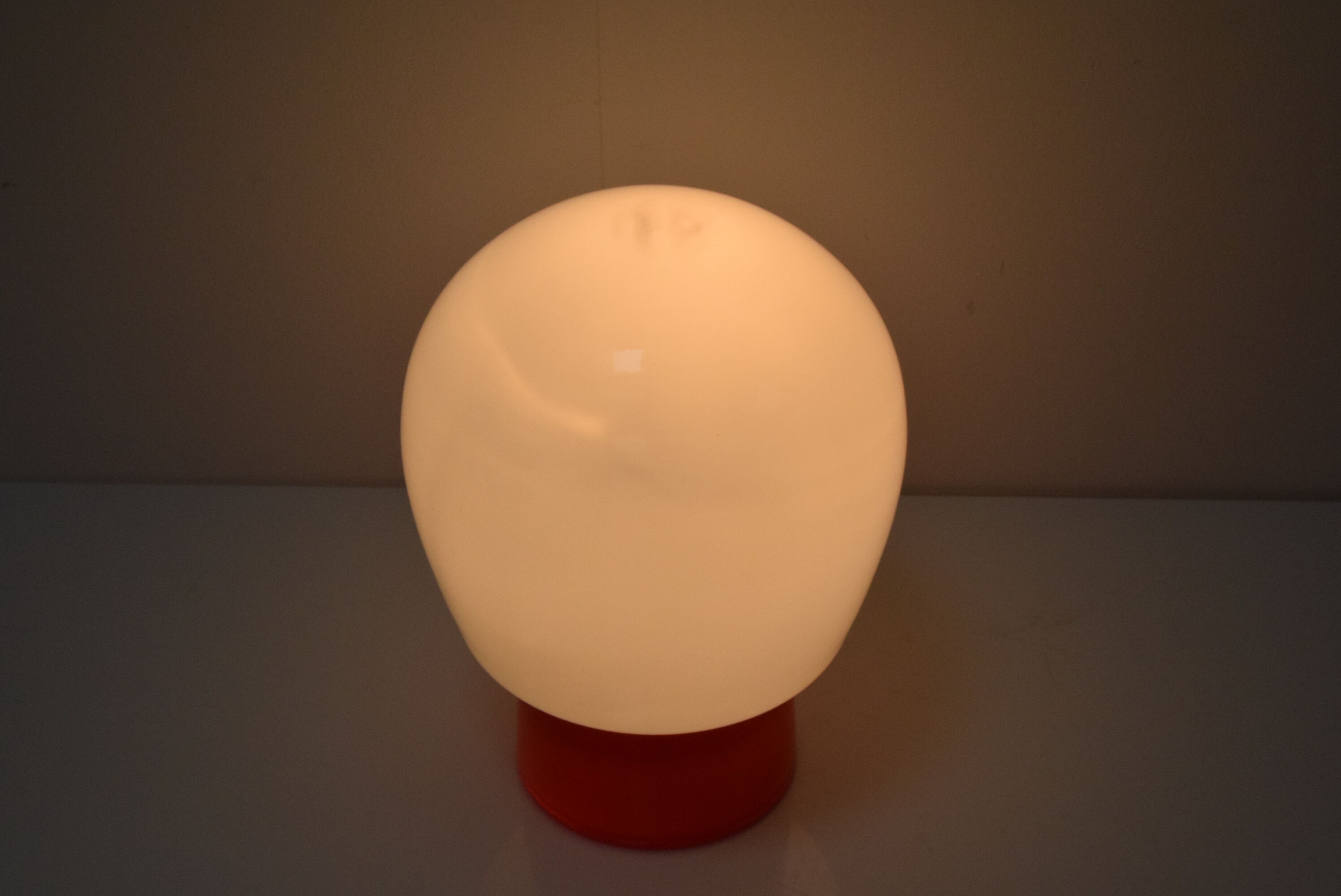 Mid-century All Glass Table Lamp,Designed by Stepan Tabera,1970's.