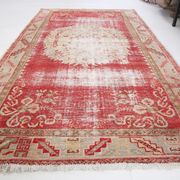 Wool Handmade Vintage Rug, 189x105Cm