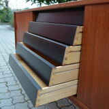 DAnish Modern Teak Model Trio Sideboard by Nils Jonsson for Hugo Troeds, 1960s
