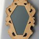 Miroir florentin vintage polychrome – Italie, années 1950