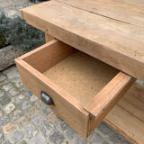 Solid oak workbench