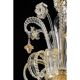 Imperial Style “Rigadin” Murano Glass Chandelier in Venetian Design