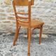 12 refinished bistro chairs