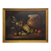 « Nature morte aux fruits, École sévillane, J. Hernández, 20e s. - Espagne