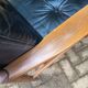 Paire de fauteuils scandinaves cuir, 1960