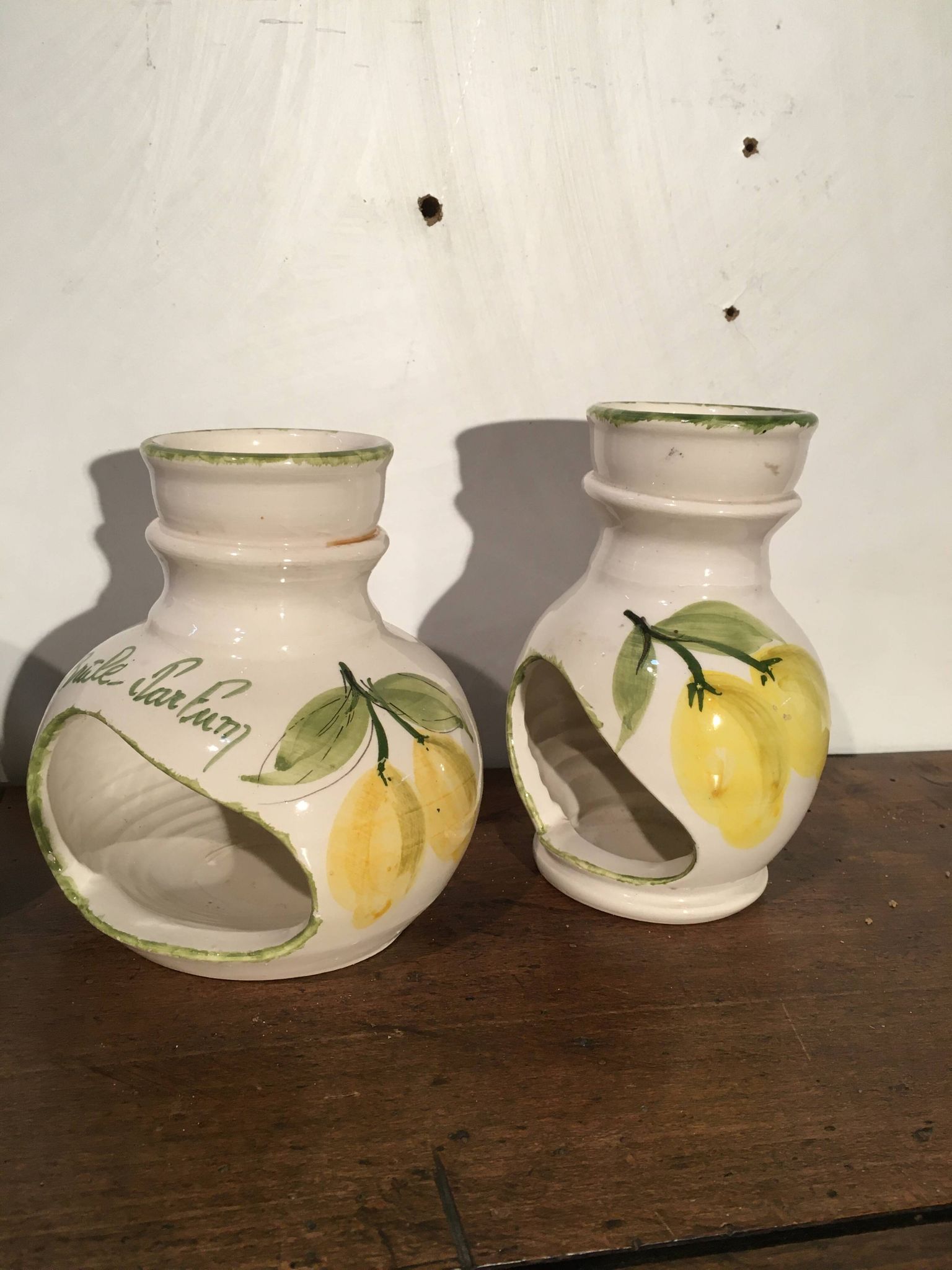 Vallauris and Moustier perfume burners of your choice