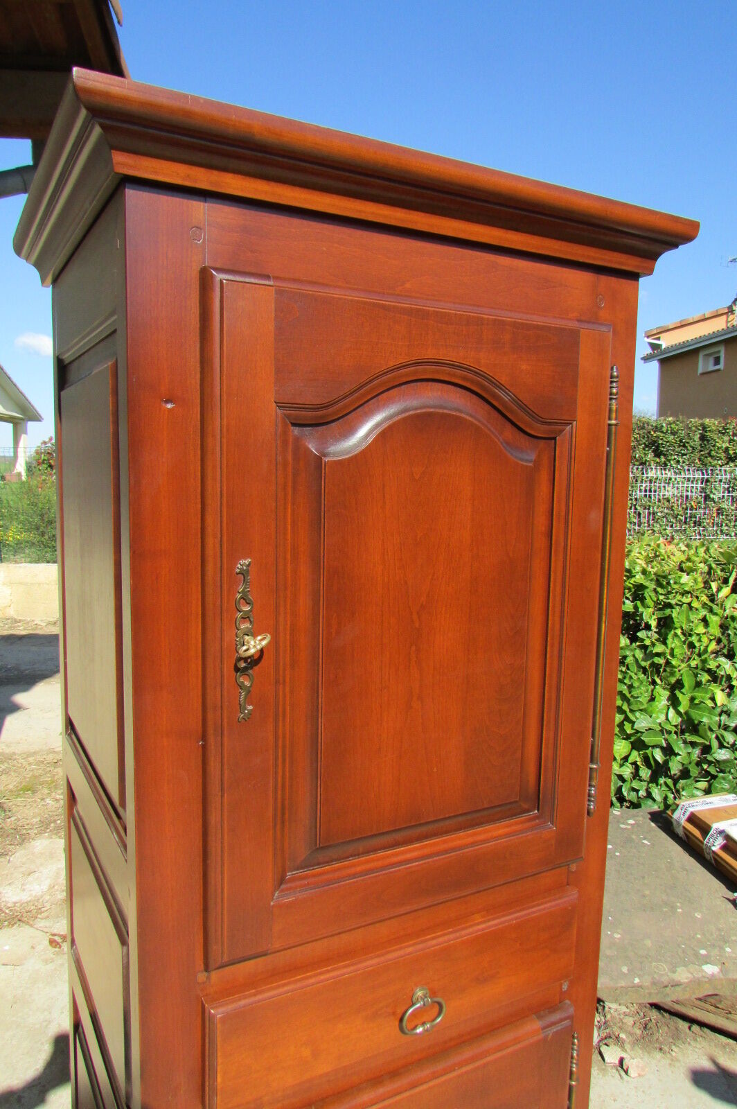 Armoire homme debout en merisier Selency
