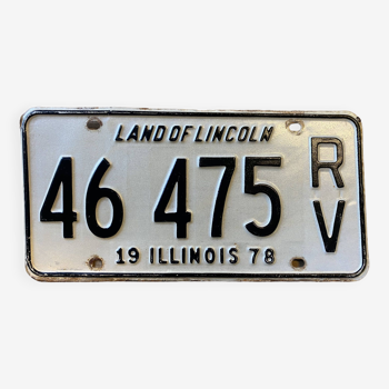 Plaque Illinois 46 475