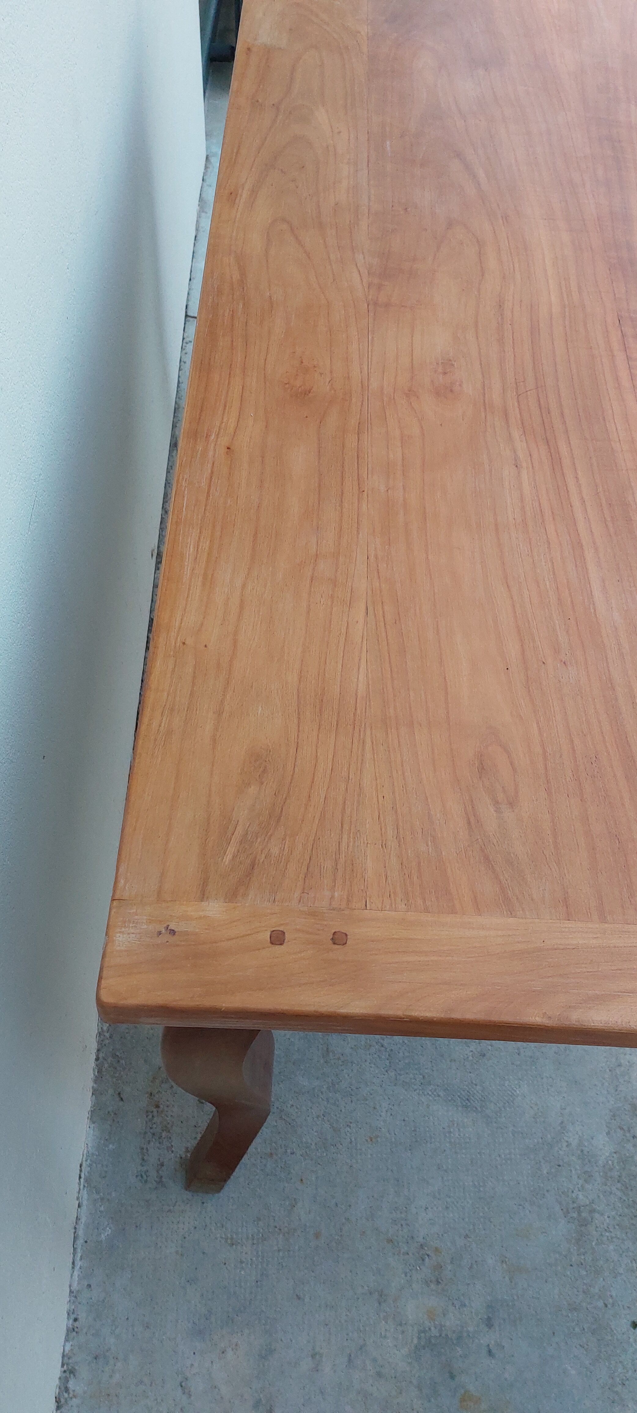 Louis XV style Farm Table in cherry wood