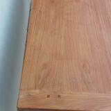 Table de ferme style Louis XV en merisier