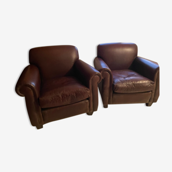 Set of 2 club chairs