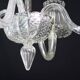 Luxury Art Decò Barovier e Toso Chandelier, Murano "Bubble" Glass, 1950s