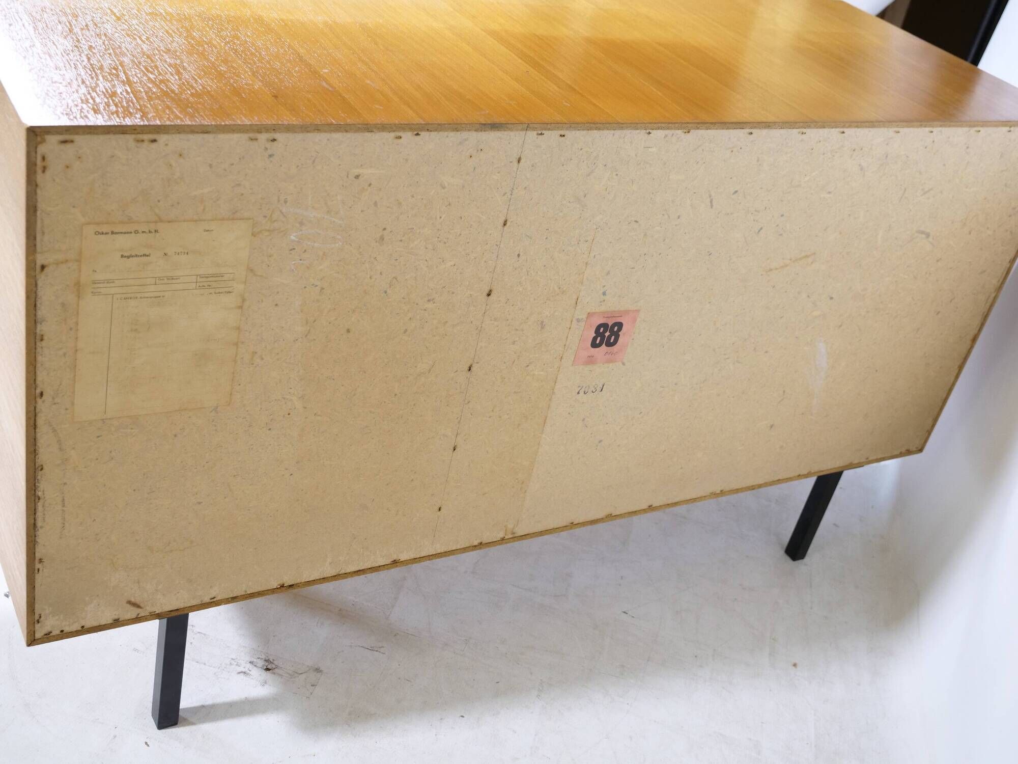 Mid Century Sideboard in Walnut by Ernst Martin Dettinger for Bormann 1960s