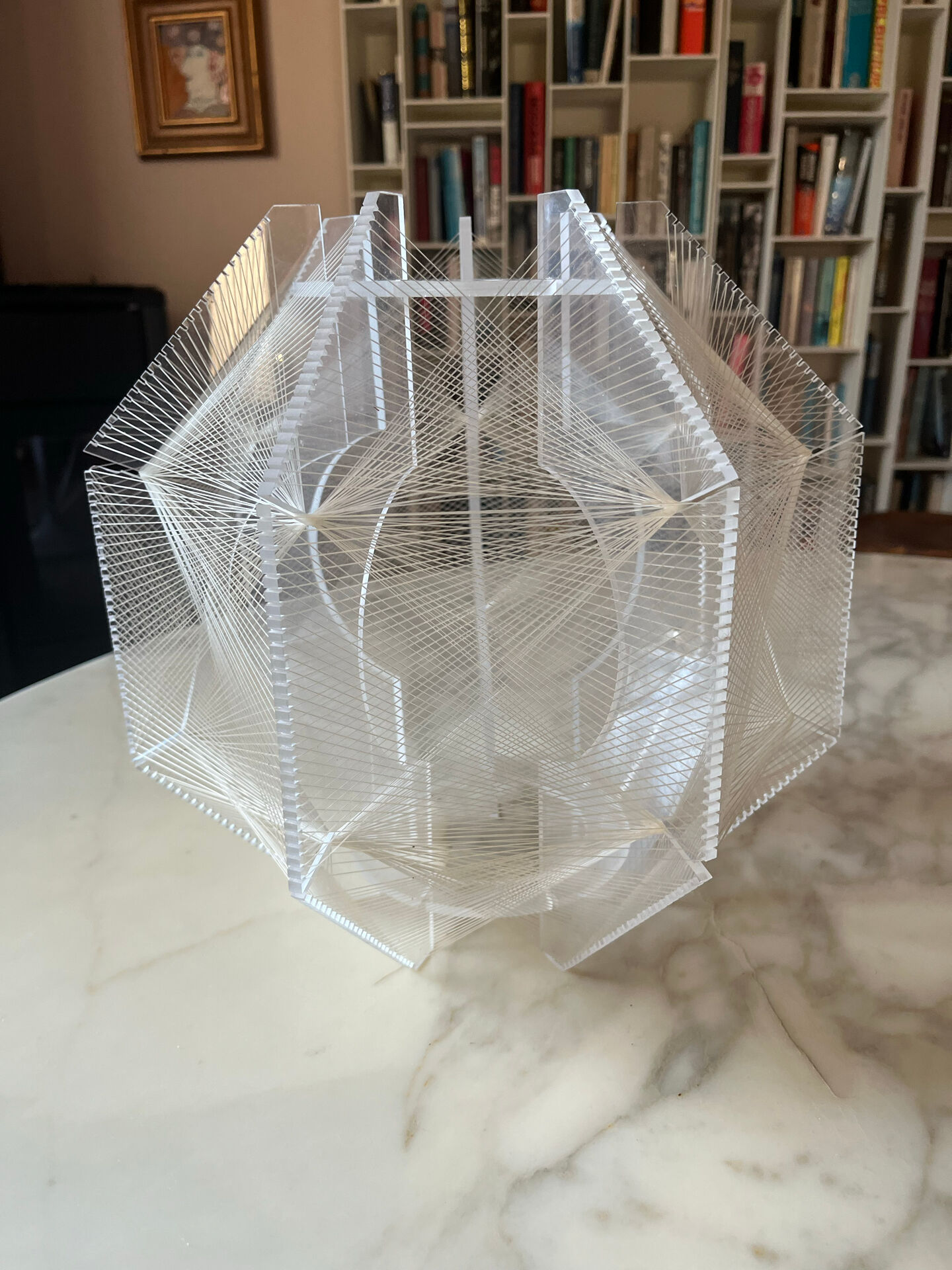 Perspex Pendant Lamp by Paul Secon, 1970’s