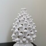 Lampe pomme de pin, en céramique de Caltagirone