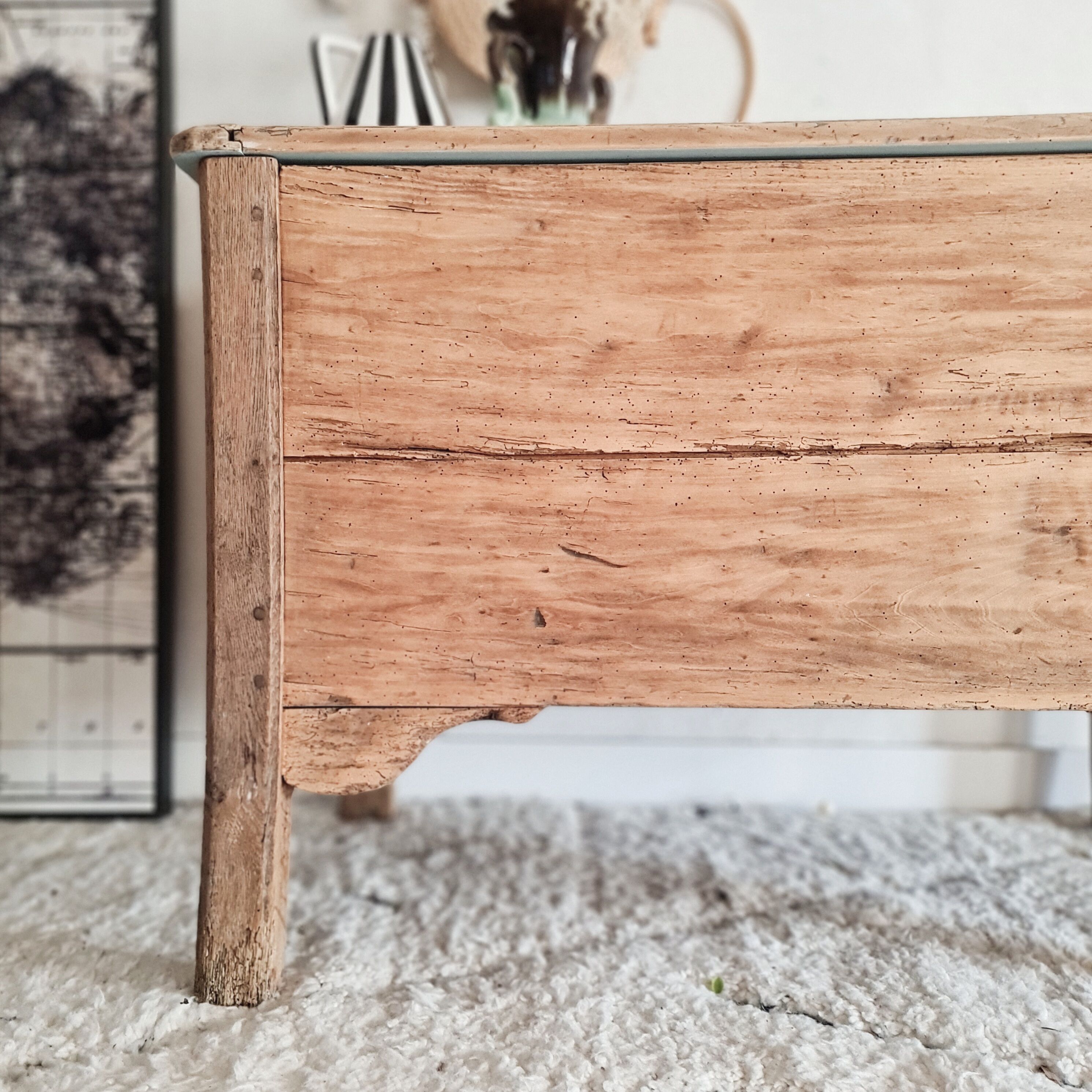 Maie chest xxl solid wood renovated